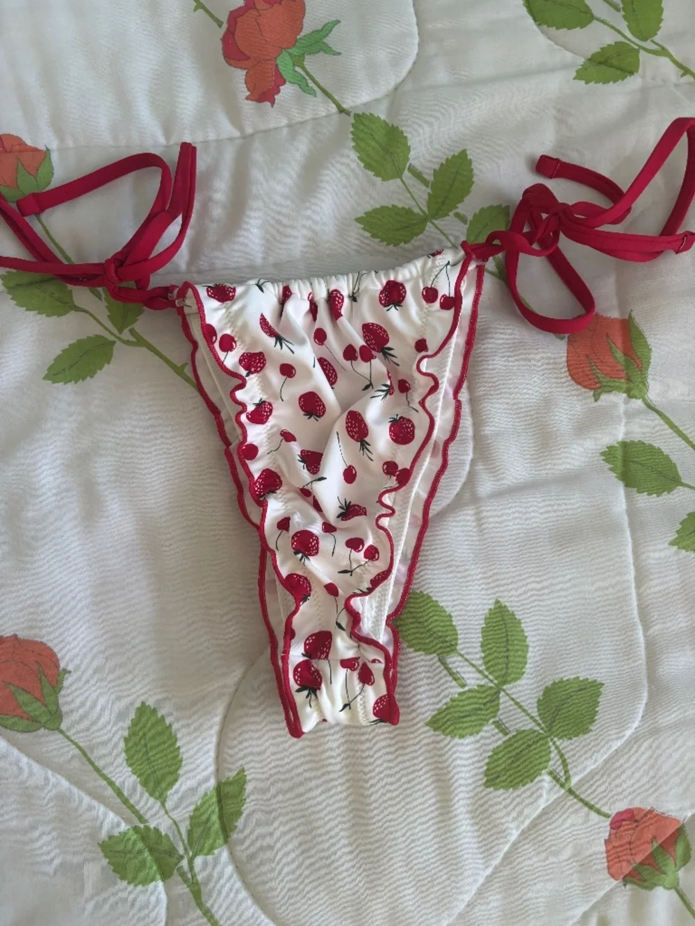 Frankie’s Bikini Bottoms Cherries and Strawberries